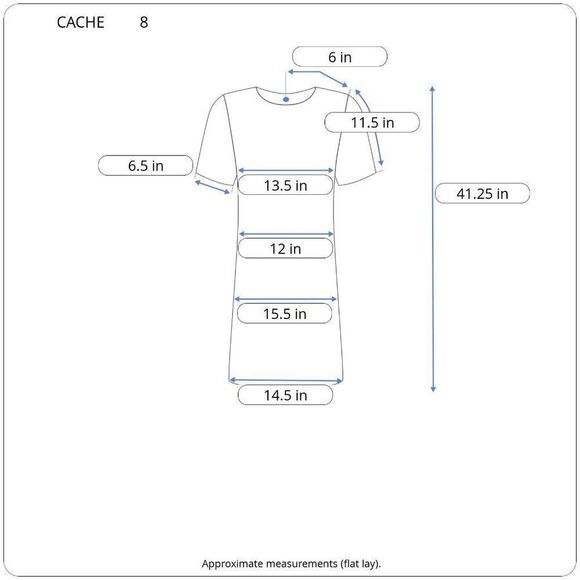 CACHE Puff Sleeve Ruched Satin Dress - Picture 11 of 11